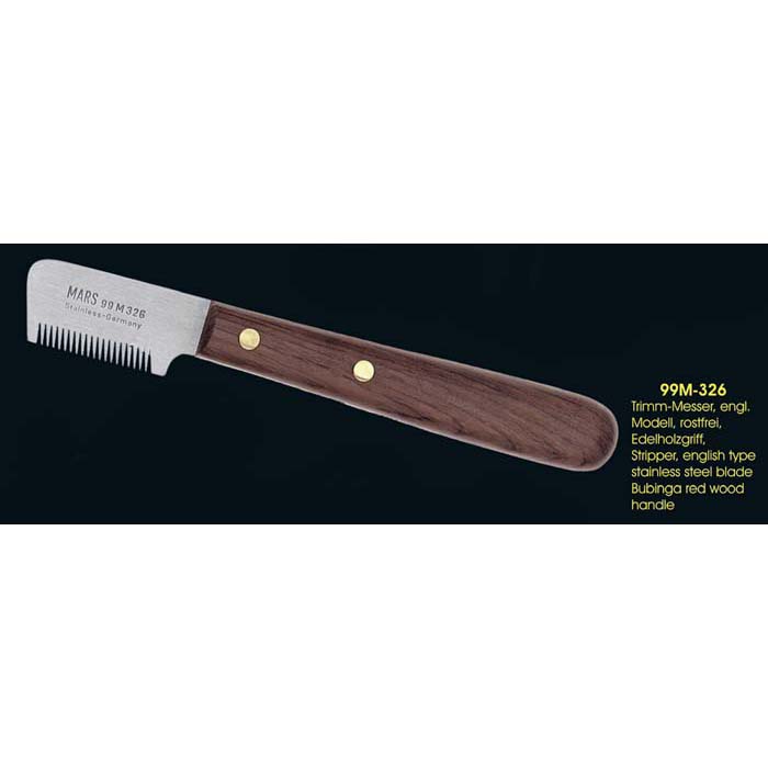 Trimmmesser englisches Modell, halbscharf 99M-326