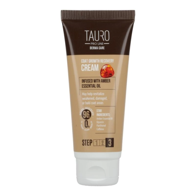 TAURO PRO LINE Derma Care Coat Growth Recovery Cream für Hunde und Katzen, 75 ml