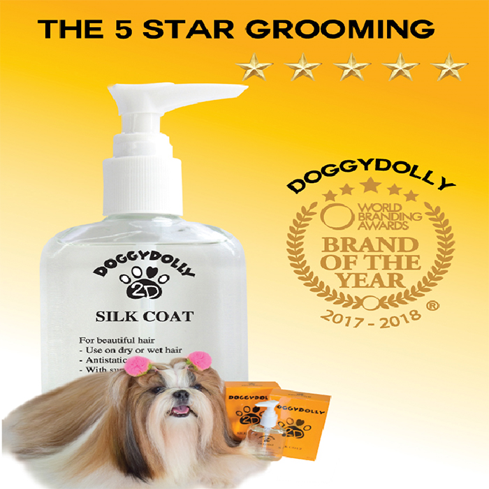 Doggy Dolly Silk Coat