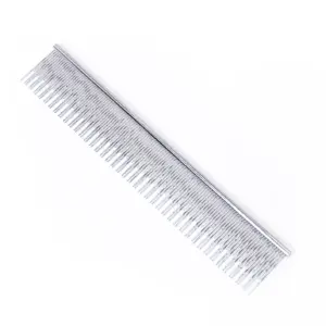 Stahlkamm doppelte Zinken 16,5 cm