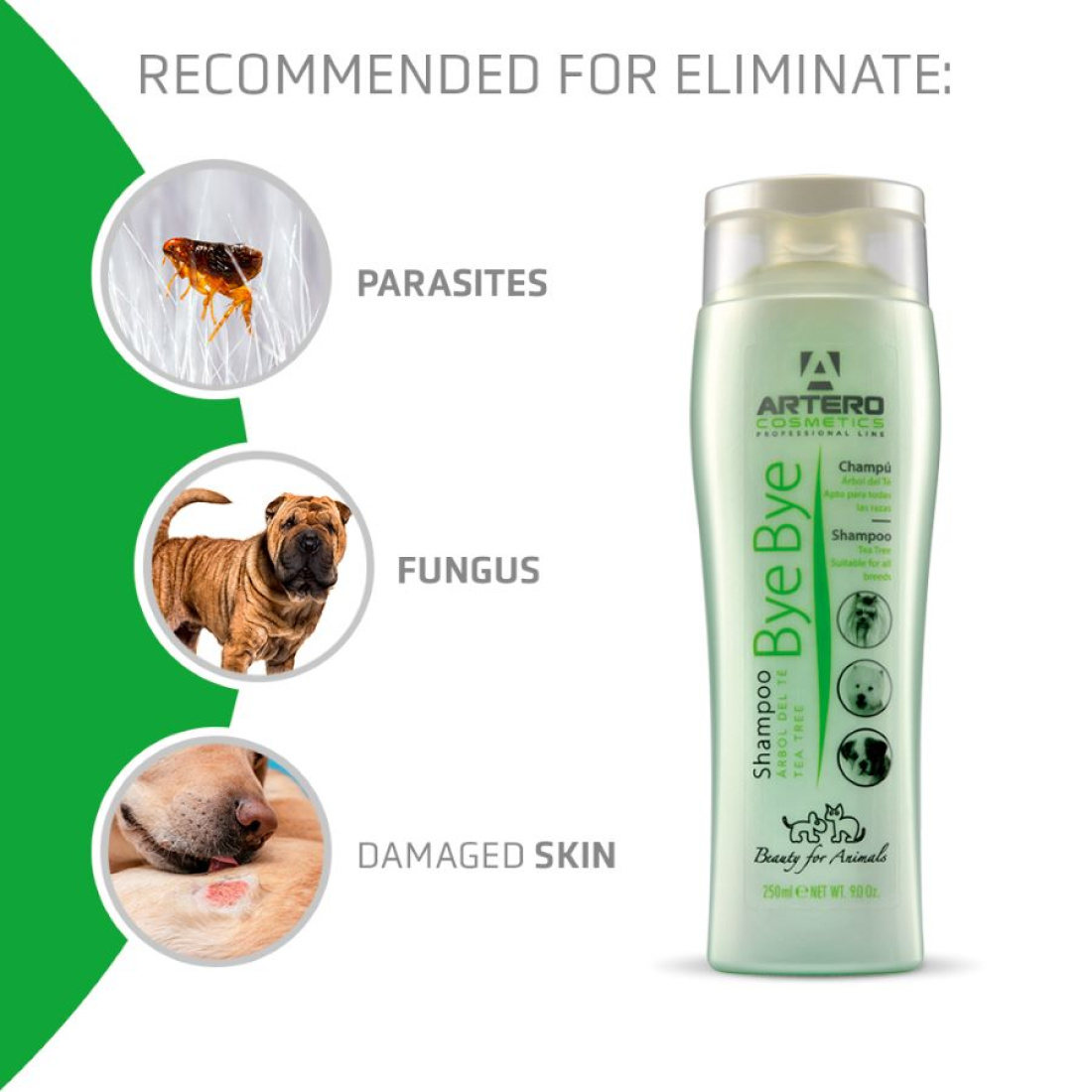 ARTERO Bye-Bye Shampoo 250 ml – Bild 3