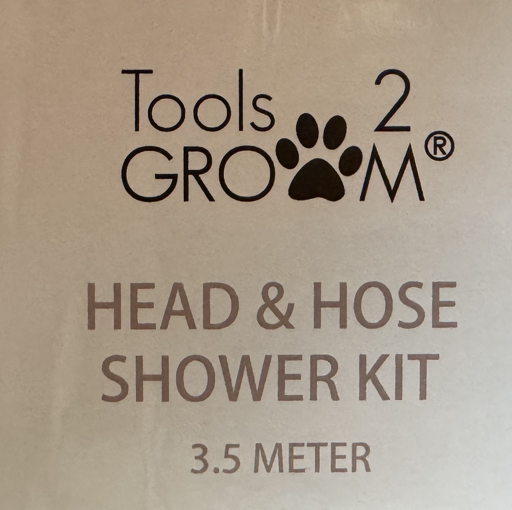 Tools-2-Groom Brause verstellbar mit Sicherheitsschlauch 3,50 Meter – Bild 2