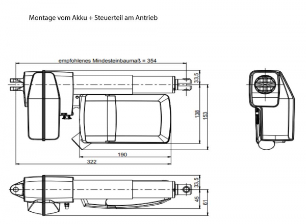 Akku-Set für Phoenix Universal Trimmtische – Bild 2