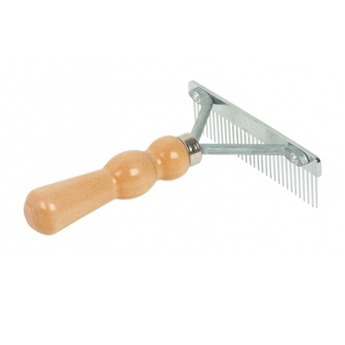 Rake Kamm mit Holzgriff Breite 15cm