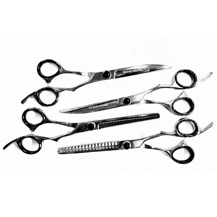 Pudelhaus Scheren - Set 4 teilig