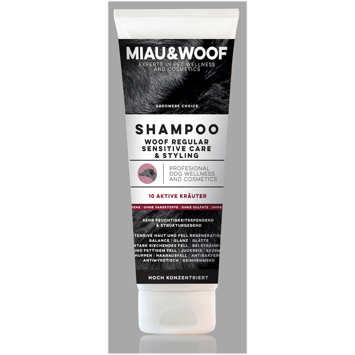 WOOF REGULAR SENSITIVE CARE & STYLING TUBE 250 ml