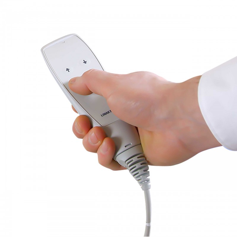 Stabilo Elite Trimmtisch in schwarz mit Handsteuerung und Einarm Halterung – Bild 2