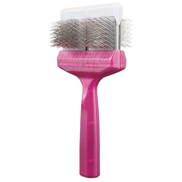 ActiVet Pro Mega Brush FIRM Bürste 9,0 cm (lila)